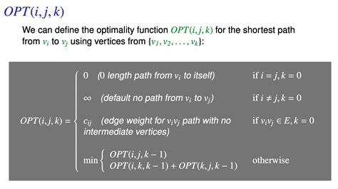 6 DP Floyd Warshall - Algorithms and Analysis Notes