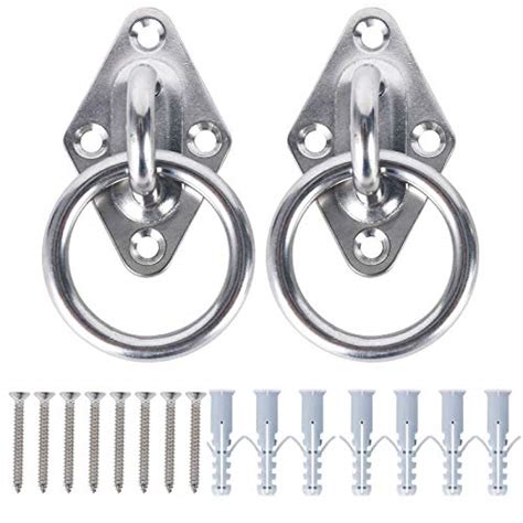 Dasmarine Diamond Pad Eye Plate 8mm Heavy Duty Anchor Ring | Desertcart ...