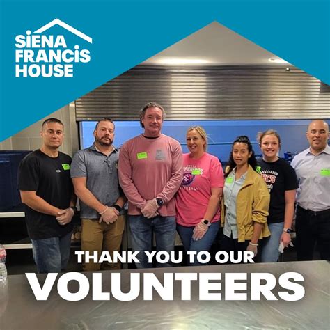Siena Francis House on LinkedIn: We appreciate this great team of ...