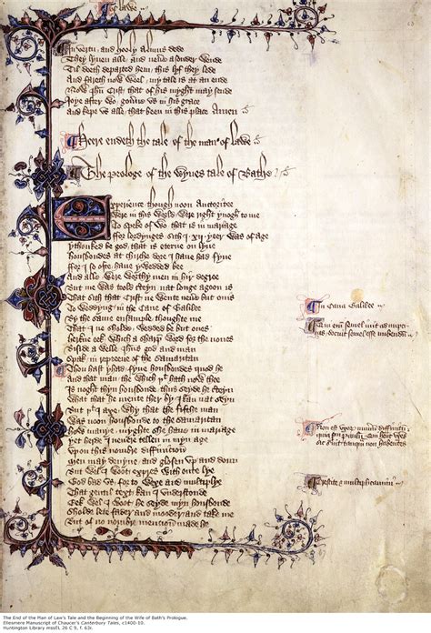 The Wife of Bath's Prologue and Tale in Images [Chaucer's Canterbury Tales Images]