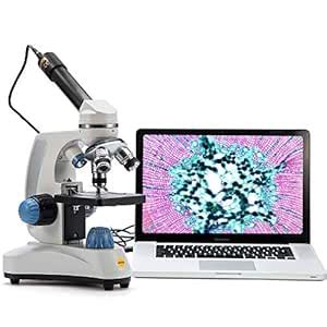 SWIFT SW150 Compound Monocular Student Microscope with 40X-1000X ...