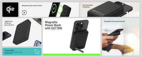 Belkin Qi2 10000 mAh Magsafe Wireless Power Bank | 15W Wireless Fast ...