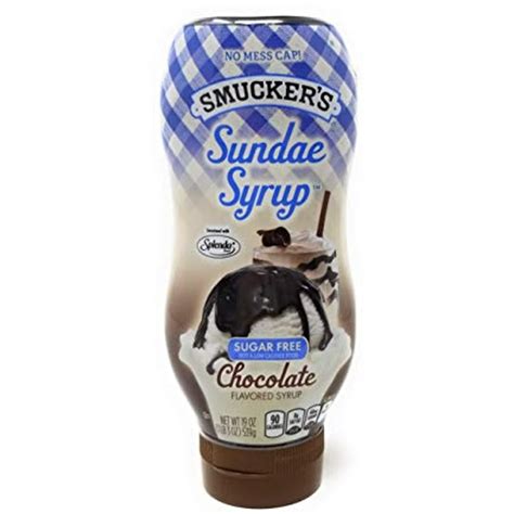 Smuckers Chocolate Syrup Smuckers Sugar Free Syrup