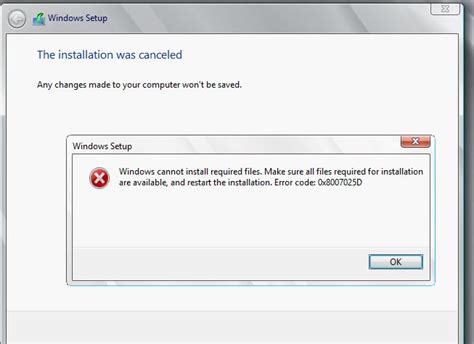 Image result for Fix Error Code 0X8007025d