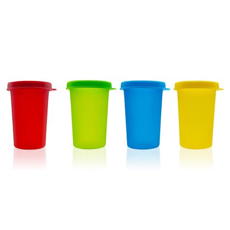 Cannikin Plastic Tumbler 220ml (0.22L) – Set of 2 | Compact, Durable ...