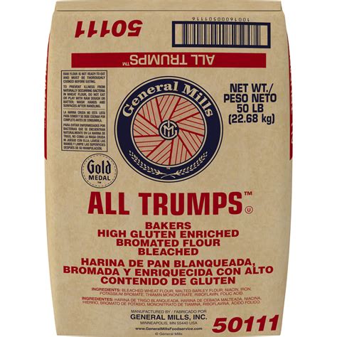 Gold Medal™ All Trumps™ Flour Bleached/ Bromated/Malted/Enriched 50 lb