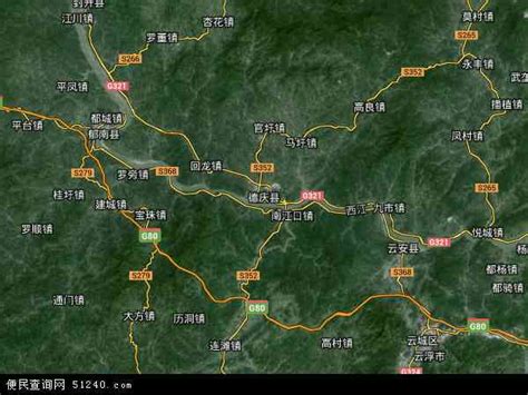 德庆县地图 - 德庆县卫星地图 - 德庆县高清航拍地图