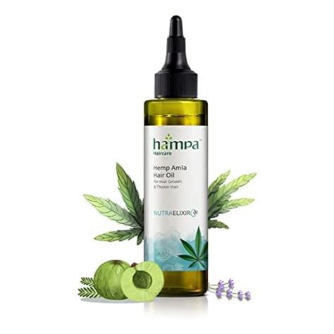 Buy Hampa Hemp Amla Hair Oil | With Hemp, Amla & Coconut | Contains ...