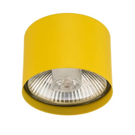 Deckenstrahler Chloe starr, gelb | Lampenwelt.de