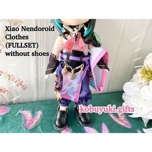 Jual Xiao Nendoroid Outfit genshin impact clothes baju ob11 obitsu11 ...