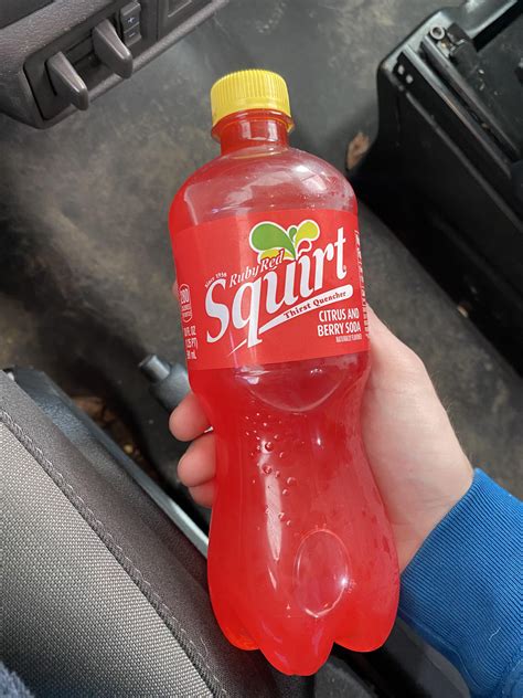 Ruby Red Squirt Soda