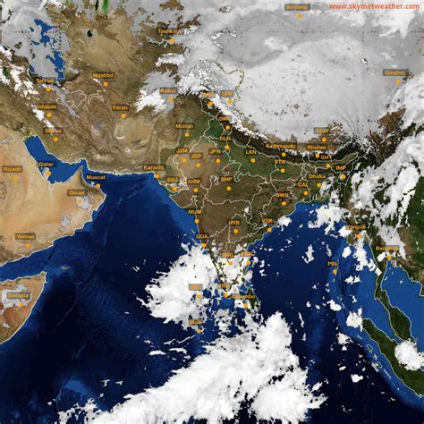 INSAT Weather: Latest Satellite Images And Maps Of India