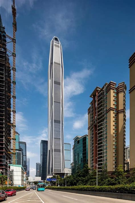 世界第四高的摩天大楼：深圳平安金融中心 / KPF-建筑方案-筑龙建筑设计论坛