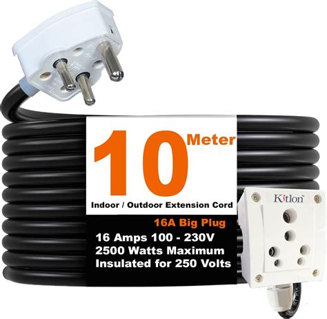 Buy Extension Board with 5 Meters Heavy Duty Long Wire Cord, Single ...