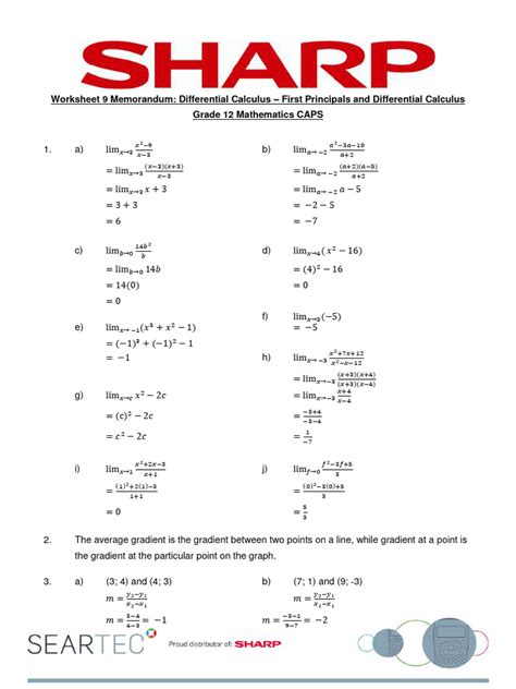 Image result for Mathematics Grade 12 Calculus Notes
