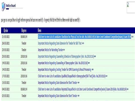 BSSC Result 2020-21: Download Selection List PDF for 1st Inter Level CC ...