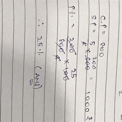 An article bought for Rs 800 is sold at five-fourth of its cost price ...