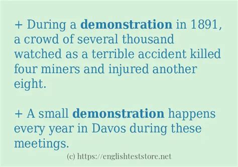 Image result for Example of Demonstration