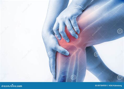 Lesión De Rodilla En Seres Humanos Dolor De La Rodilla, Gente Médica ...