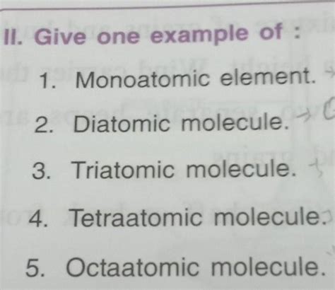 Give one example of each - Brainly.in