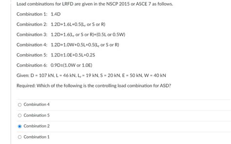 LRFD Load Combinations 的图像结果