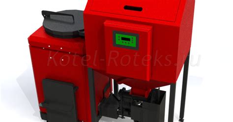 Пеллетный котел Roteks - 15 кВт "Люкс" купить от производителя, цена