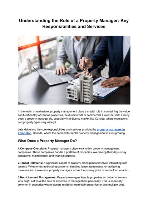 PPT - Understanding the Role of a Property Manager_ Key ...