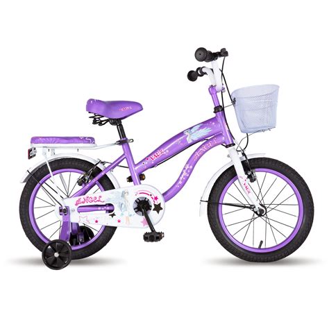 Buy Vaux Angel Cycle for Kids 4 to 6 Years with Support Wheels, Basket ...