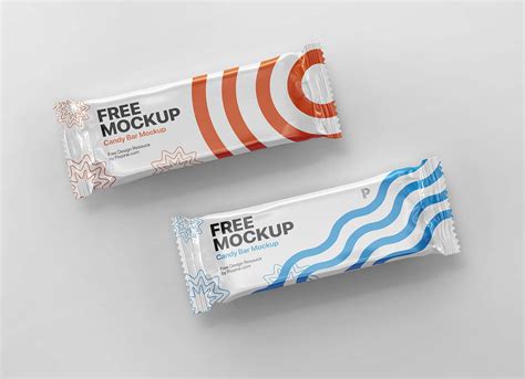 Free Candy / Chocolate Bar Mockup PSD - Good Mockups