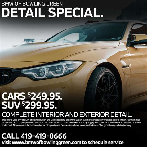 Auto Service Specials | BMW of Bowling Green near Glasgow