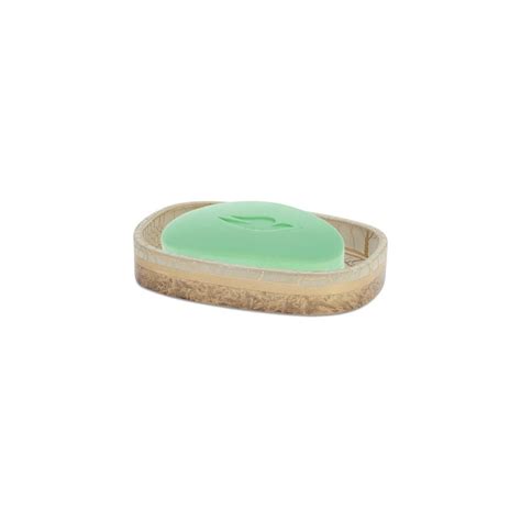 Buy OBSESSIONS Textured Polyresin Soap Dish With Hole Online