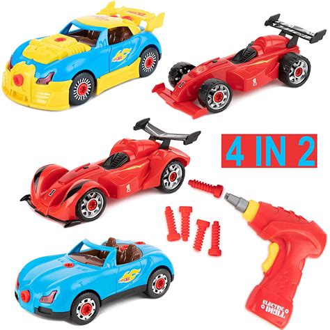 Toy To Enjoy Build Your Own Racer Car Set - 53 piece Take-A-part India ...