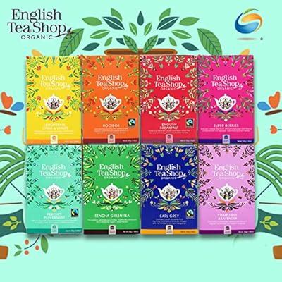 English Tea Shop Organic Sencha Green Tea - 20 Tea India | Ubuy