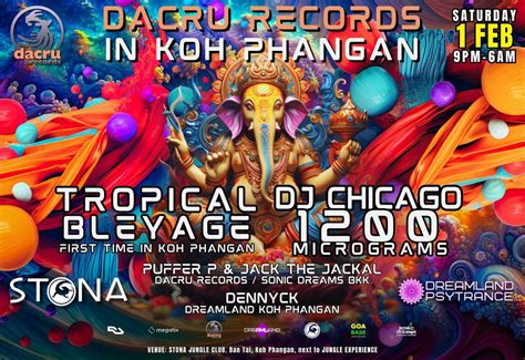Dacru Records in Koh Phangan with Tropical Bleyage & Chicago 1200 ...
