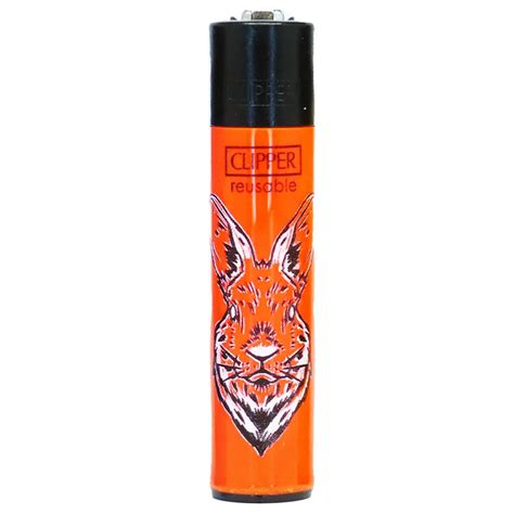 Køb Clipper Lighter - Animal Orange - 11,00 kr. @ HighHouse.dk