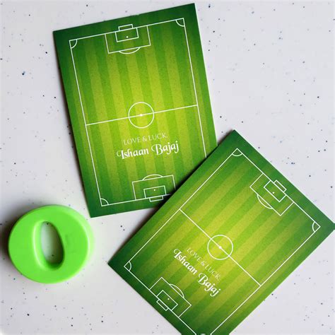 Football Soccer Field Set of Gift Tags – Cuckoo & Crow