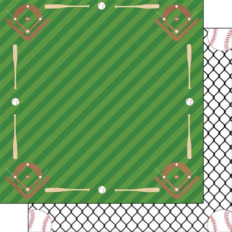 Baseball Scrapbook Paper 的图像结果