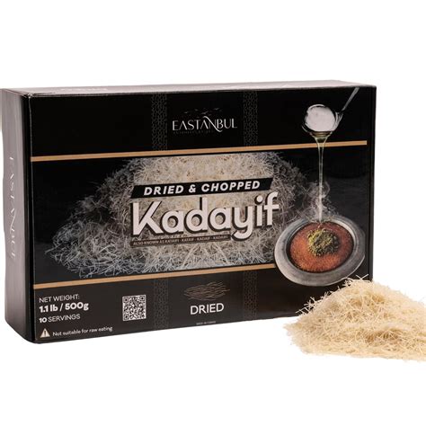 Amazon.com: Eastanbul Dried & Chopped Kataifi Shredded Fillo Dough ...