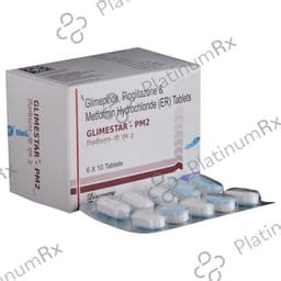 Glimestar PM2 Tablet ER 10s: View Uses, Side Effects, Price and ...