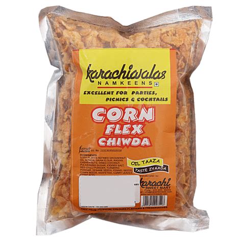 Buy Karachiwalas Chiwda Cornflex 180 Gm Online at the Best Price of Rs ...