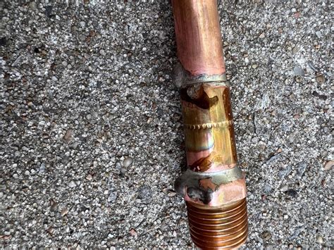 Sweating Copper Pipe 的图像结果