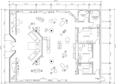 retail_floor_plan - Google Search | Store plan, Retail store design