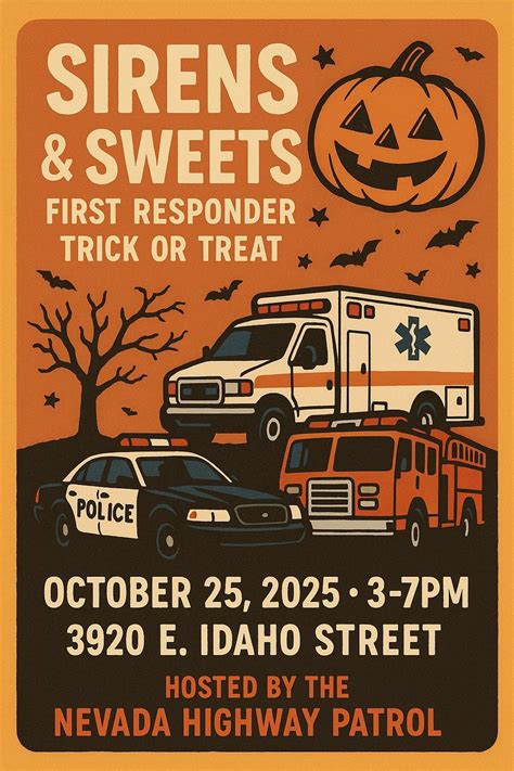Sirens & Sweets, Nevada State Highway Patrol, Elko, 25 October 2025 ...