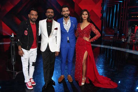 Dharmesh Yelande, Remo D'Souza, Punit Pathak and Shakti Mohan on the ...