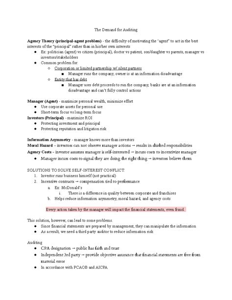 Chapter 1 Introduction to Assurance and Financial Statement Auditing ...