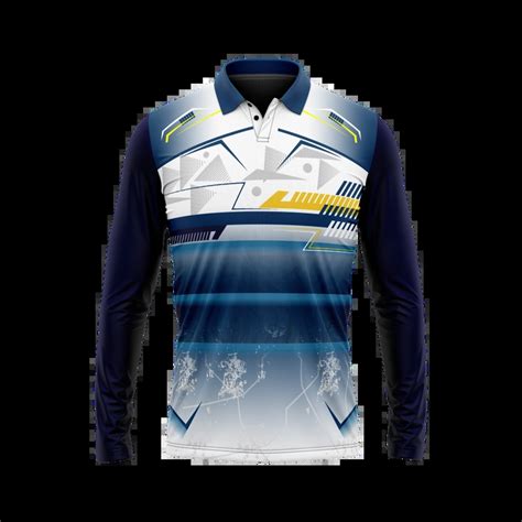 Cricket Jersey With Trendy Design Only Full Sleeves For Men With High ...