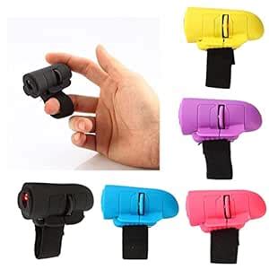 Amazon.in: Buy CALANDIS Mini Finger Mouse Wireless USB Optical Ring ...
