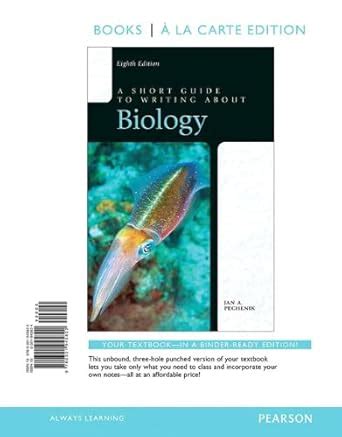 Buy A Short Guide to Writing About Biology Book Online at Low Prices in ...