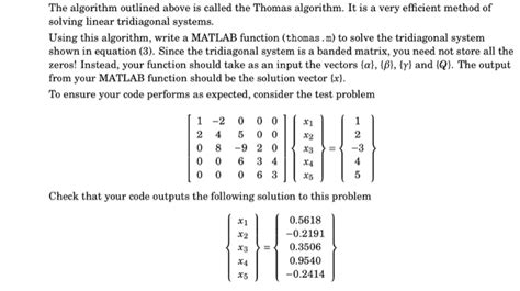 Image result for Thomas Algorithm Applications