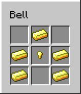 Image result for Bell Recipe Minecraft Java